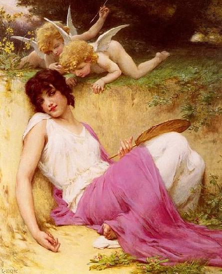 Guillaume Seignac L'innocence china oil painting image